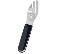 VIRELLO BikeHydraulicDiscBrakePadAlignment Tool Steel CaliperPistonAdjusterforSymmetricMovement, Empêche les frottements, Noir/Argent