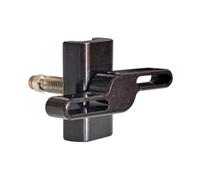 VIRELLO Boucle en C pliable en alliage d'aluminium pour Brompton, cadre de vélo robuste, pince de connexion avec rotation lisse, léger, poignée pliable, accessoire de poignée, noir
