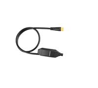 VIRELLO Câble à induction Power Off pour vélo électrique - 1T2 - Pour moteur central Bafang - Étanche IP65 - 3 broches - Pour lumières et capteurs - Noir