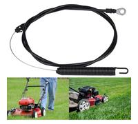 VIRELLO Câble d'embrayage 584243501 pour Husqvarna 532405143 408714 - Cordon de commande de lame en métal robuste pour tracteur de pelouse 917986340 - Pièce de rechange facile à installer