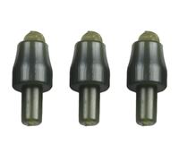 VIRELLO CarpFishingFeederConnector, QuickChangeInlineBeadforHairRig, SiliconeShockStopforFlat&PelletFeeders, Vert, Lot de 24