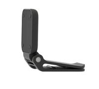 VIRELLO Clip de chapeau magnétique pour Insta360 Go Ultra, support vertical horizontal réglable avec libération rapide, accessoire ABS pour caméra d'action, noir