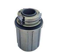 VIRELLO Corps de moyeu libre de vélo, compatible MicroSpline 8-11 vitesses, cliquet à 3 cliquets, alliage d'aluminium 7075, essieu 12/15 mm, pour réparation de moyeu de disque VTT