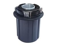 VIRELLO Corps de moyeu libre en alliage d'aluminium pour VTT, moyeu cassette 11 vitesses 54T, essieu 12/15 mm, système à cliquet à 4 cliquets, compatible avec 8 à 10 vitesses avec rondelle