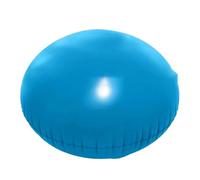 VIRELLO Coussin gonflable de soutien de piscine, 120 cm/150 cm, coussin d'air en PVC avec corde de 3 m pour couverture d'hiver, matelas de piscine bleu pour éviter l'effondrement