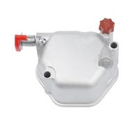 VIRELLO Couvercle de décharge de pression pour moteur diesel - Couvercle de soupape de culasse pour générateurs 170 178 186F 186FA 192 3KW 5KW - Pièce de décompression en métal argenté avec 2 ou 3