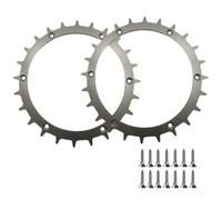 VIRELLO Crampons antidérapants pour robot tondeuse à gazon, pour Bosch Indego R38Li/R40Li/R45Li/R50Li/R70Li, pointes de traction en acier, 200 × 2 mm