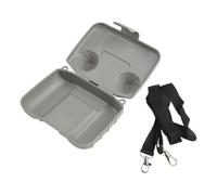 VIRELLO DJI - Étui de protection rigide avec lanière pour contrôleur DJI RC-N1/N2/N3, compatible avec Mini 4 Pro/3/Neo, étui à rabat gris avec fermeture à un bouton-pression