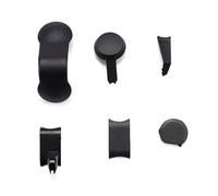 VIRELLO DJI Mini 5 Pro Gimbal Cover, Lot de 6 étuis de protection en polycarbonate noir pour objectif d'appareil photo, protection contre les rayures, accessoire de voyage compact pour drone