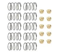 VIRELLO EGO Kit de remplacement de ressorts de tête de débroussailleuse - Ressorts élastiques métalliques pour débroussailleuse ST1510T ST1500SF - 10 pièces d'entretien de pelouse