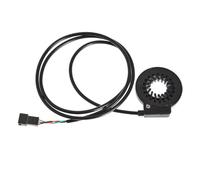 VIRELLO ElectricPedalAssistSensor,12 PointPASSensorforE-BikeConversionKit,Capteur moteur en plastique avec câble de 1,2 m, FitforMostElectricBikes,Noir