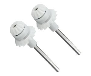 VIRELLO Ensemble d'arbre d'entraînement pour Zodiac Barracuda MX6 MX8 MX6EL MX8EL Elite, pièce de rechange R0525100, lot de 2 composants de nettoyage de piscine en plastique