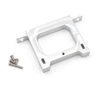 VIRELLO Faisceau arrière en métal pour camion RC 1:16, compatible avec WPL Heng Long Feiyu JJRC, pièce de mise à niveau argentée robuste, 32,5 g légère