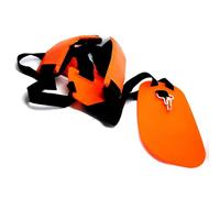 VIRELLO Harnais d'épaule double rembourré pour débroussailleuse et débroussailleuse - Design réglable et confortable à double sangle avec boucle à dégagement rapide pour aménagement paysager