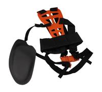 VIRELLO Harnais d'épaule rembourré réglable pour débroussailleuse et débroussailleuse - Nylon double épaule répartiteur de charge pour pelouse et jardin confortables