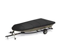 VIRELLO Housse de bateau 210D très résistante, imperméable et résistante aux UV, pare-soleil marin avec sangles réglables pour protection contre la pluie, la neige, 45,7 cm