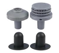 VIRELLO Kit de connecteur de jet de piscine Intex 25022E de 3,2 cm, ensemble de buses pour piscines Easy Set avec tuyau de 32 mm, pièces de rechange pour systèmes de pompe de 530 à 1 000 GPH sans
