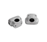 VIRELLO Kit de support de poignée pour tondeuse à gazon - Métal 22 mm & 28 mm Support réglable, stabilité, réduction des vibrations, accessoire d'outils de jardin