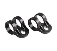 VIRELLO Lot de 2 sangles de débroussailleuse avec boucle à levier pour tondeuse à gazon, 26 mm, 28 mm, taille optionnelle, noir