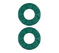 VIRELLO Lot de 2 tapis de nettoyage de piscine de rechange pour K12059, en plastique durable avec un fort piégeage des débris, vert, 17 x 15 x 3 cm