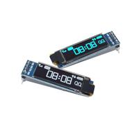 VIRELLO Module d'affichage OLED 0,91" 128 x 32 Interface I2C Faible puissance Auto-éclairage pour projets Arduino