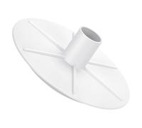 VIRELLO Plaque d'aspiration pour skimmer de piscine, adaptateur de 20,3 cm pour S15 S20 remplace 85001900, nettoyant en plastique blanc pour piscines creusées et hors sol