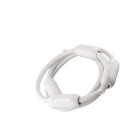 VIRELLO Polaris 280 380 180 Tuyau d'alimentation de rechange pour nettoyeur de piscine D45 avec têtes flottantes, tube de pression en caoutchouc blanc de 3 m