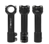 VIRELLO Potence de vélo, guidon vertical à 180 degrés pour vélo, collier de serrage de 28,6 mm à 31,8 mm, longueur 110 mm, alliage d'aluminium, noir
