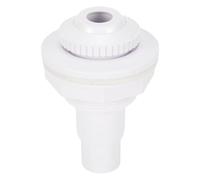 VIRELLO Raccord de jet de retour de piscine hors sol, assemblage d'entrée complet avec joints à rotule oculaire pour Hayward SP1023, adaptateur blanc de 3,8 cm à 3,8 cm