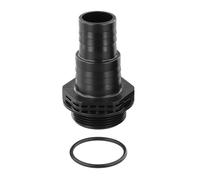 VIRELLO Raccord de pompe avec joint torique pour SPS25 SPS50 SPS75 SPS100, sortie d'eau ABS pièce de rechange pour pompe de circulation, accessoire d'entretien de piscine noir