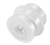 VIRELLO RCX26005 Roulement à tube de roue pour Hayward TigerShark, pièce de rechange facile à installer pour modèles RC9956CC RC9965CC QC Plus, assemblage de rouleau blanc pour un nettoyage efficace