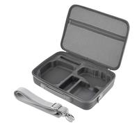 VIRELLO Sac de rangement pour DJI Mini 5 Pro, étui portable en polyuréthane avec compartiments pour batteries et câbles, organiseur de protection gris