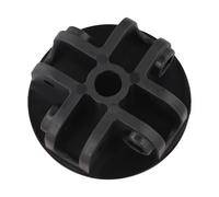 VIRELLO Support de connecteur central robuste à 4 voies pour tonnelle, bloc de joint de toit en plastique robuste avec installation facile, pièce de rechange noire pour support de cadre d'auvent