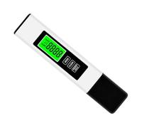 VIRELLO Testeur numérique de qualité de l'eau, 3 en 1 TDS EC avec verrouillage automatique pour aquarium potable, plage de 0 à 9990 ppm, haute précision