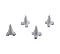 VIRELLO Train d'atterrissage pour DJI Neo 2, pieds de support en ABS avec protections pour une stabilité accrue, accessoires de support, installation facile, noir