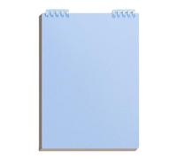 Virelynx Top Bound Spiral Notebook, A5 Coil Diary For Office Planning | Durable PP shell and premium anti-bleed paper for smooth writing, designed for professionals Sky Blue B