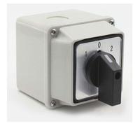 Virex® Sélecteur Rotatif Universel 220V 8 Bornes 3 Positions Commutateur Inverseur Avec Interrupteur Principal