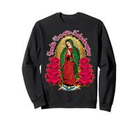 Virgen De Guadalupe Bendita Eres Entre Las Mujeres, Lupita Sweatshirt