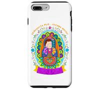 Virgen de Guadalupe Cartoon Mexican Culture Religious Faith Coque pour iPhone 7 Plus/8 Plus