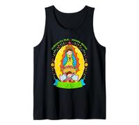 Virgen de Guadalupe Cartoon Mexican Culture Religious Faith Débardeur