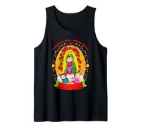 Virgen de Guadalupe Cartoon Mexican Culture Religious Faith Débardeur