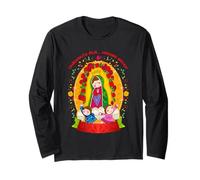 Virgen de Guadalupe Cartoon Mexican Culture Religious Faith Manche Longue
