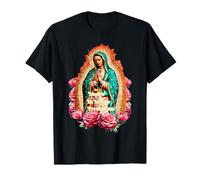 Virgen de Guadalupe Catholic Faith Tee Latinx Religious T-Shirt