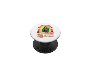Virgen de Guadalupe Mexican Virgin Mary Catholic Blessed PopSockets PopGrip Adhésif
