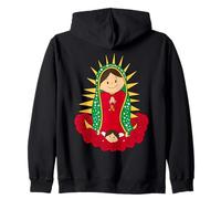 Virgen de Guadalupe Our Lady of Guadalupe Catholic Mary Sweat à Capuche