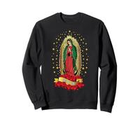 Virgen De Guadalupe Sáname Protégeme Ilumíname Guíame Lupita Sweatshirt