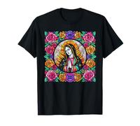 Virgen de Guadalupe Santa Maria Nuestra Reina de Mexico T-Shirt