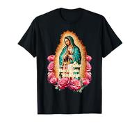 Virgencita La Guadalupana Virgen Morena Patrona de México T-Shirt