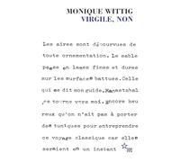 Virgile, non