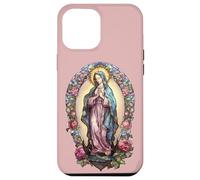 Virgin Mary Blessed Christian Women Mexican Religious Art Coque pour iPhone 12 Pro Max